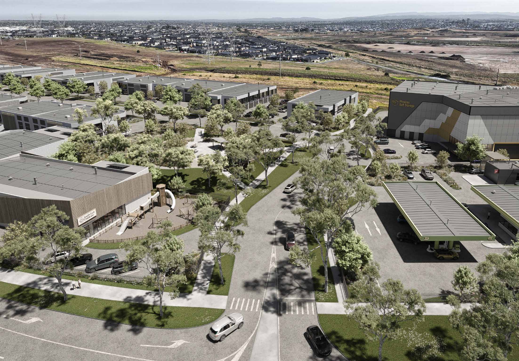 Wilmac Clyde North is a purpose-designed Business Park with elite exposure and an elevated position in an area underpinned by thriving growth and significant private and government investment.